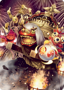 March of Reckless Joy Art Card [Kamigawa: Neon Dynasty Art Series] | RetroPlay Games