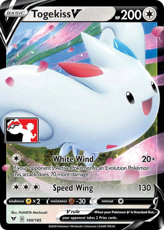 Togekiss V (140/185) [Prize Pack Series One] | RetroPlay Games
