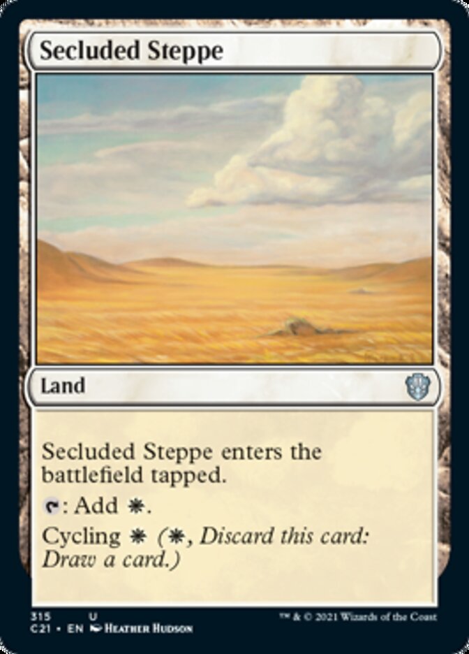 Secluded Steppe [Commander 2021] | RetroPlay Games