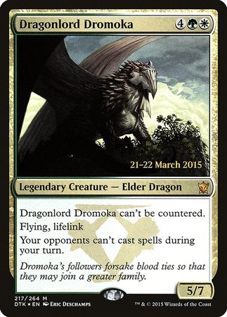 Dragonlord Dromoka [Dragons of Tarkir Promos] | RetroPlay Games