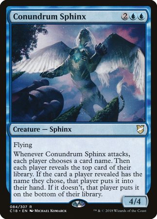 Conundrum Sphinx [Commander 2018] | RetroPlay Games