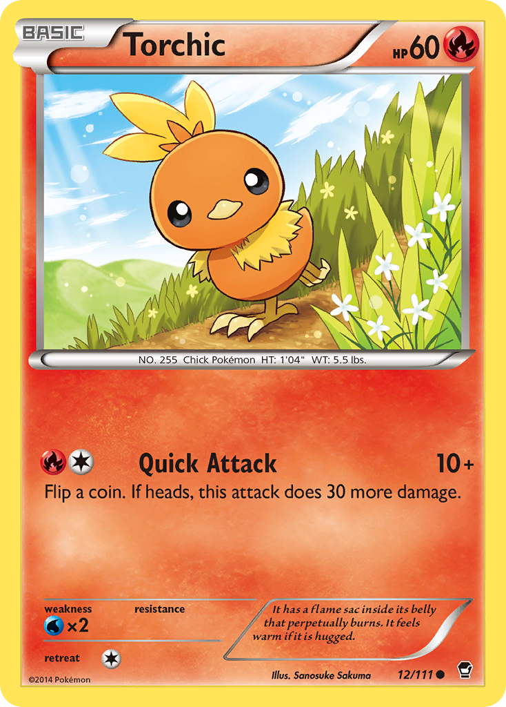 Torchic (12/111) [XY: Furious Fists] | RetroPlay Games