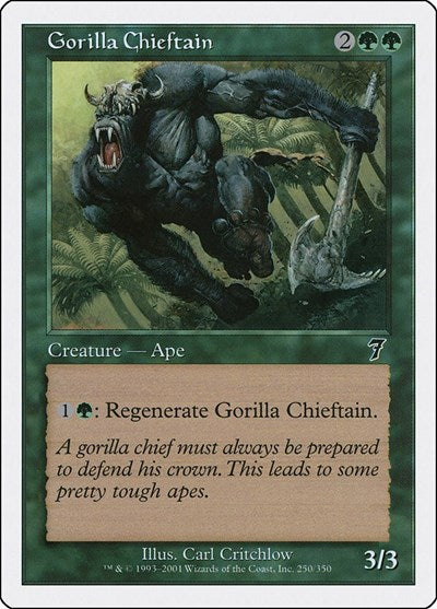 Gorilla Chieftain [Seventh Edition] | RetroPlay Games