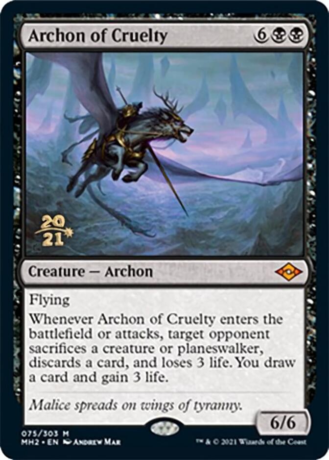 Archon of Cruelty [Modern Horizons 2 Prerelease Promos] | RetroPlay Games
