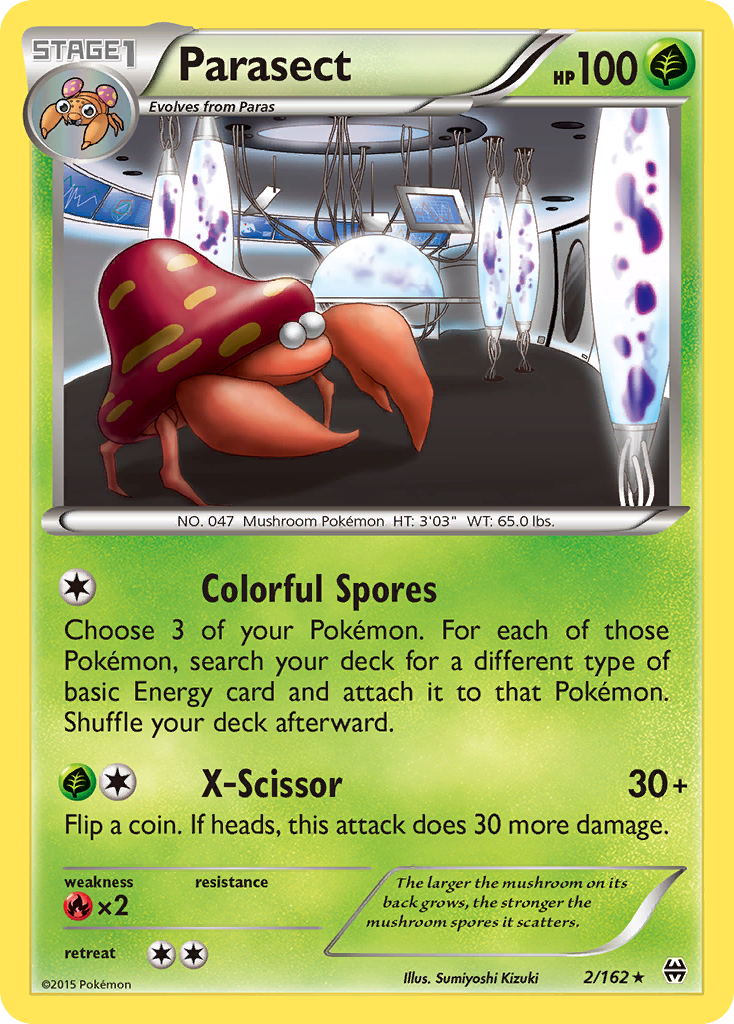 Parasect (2/162) [XY: BREAKthrough] | RetroPlay Games