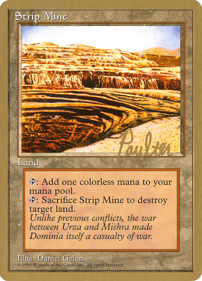 Strip Mine (Preston Poulter) [Pro Tour Collector Set] | RetroPlay Games