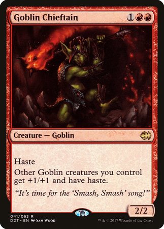 Goblin Chieftain [Duel Decks: Merfolk vs. Goblins] | RetroPlay Games