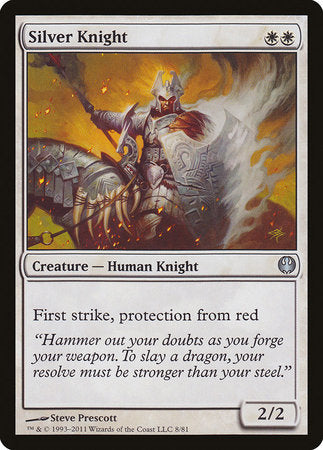 Silver Knight [Duel Decks: Knights vs. Dragons] | RetroPlay Games