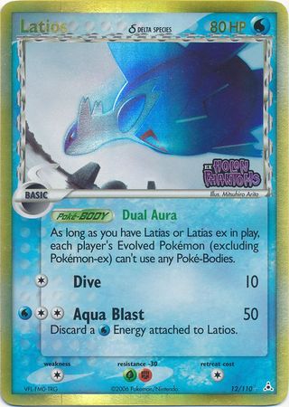 Latios (12/110) (Delta Species) (Stamped) [EX: Holon Phantoms] | RetroPlay Games