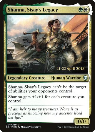 Shanna, Sisay's Legacy [Dominaria Promos] | RetroPlay Games