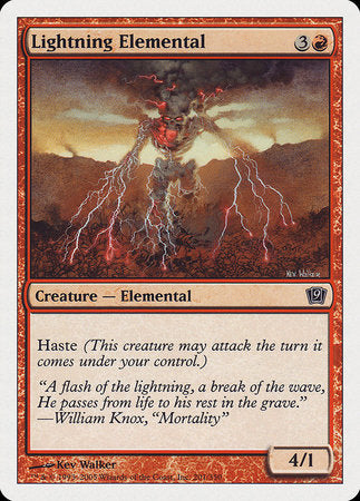 Lightning Elemental [Ninth Edition] | RetroPlay Games