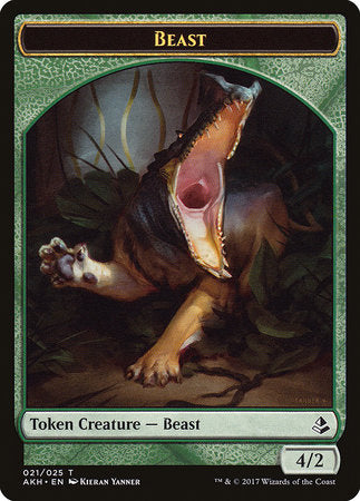 Beast Token [Amonkhet Tokens] | RetroPlay Games