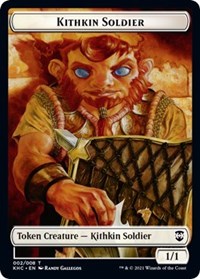 Kithkin Soldier // Pegasus Double-sided Token [Kaldheim Commander Tokens] | RetroPlay Games