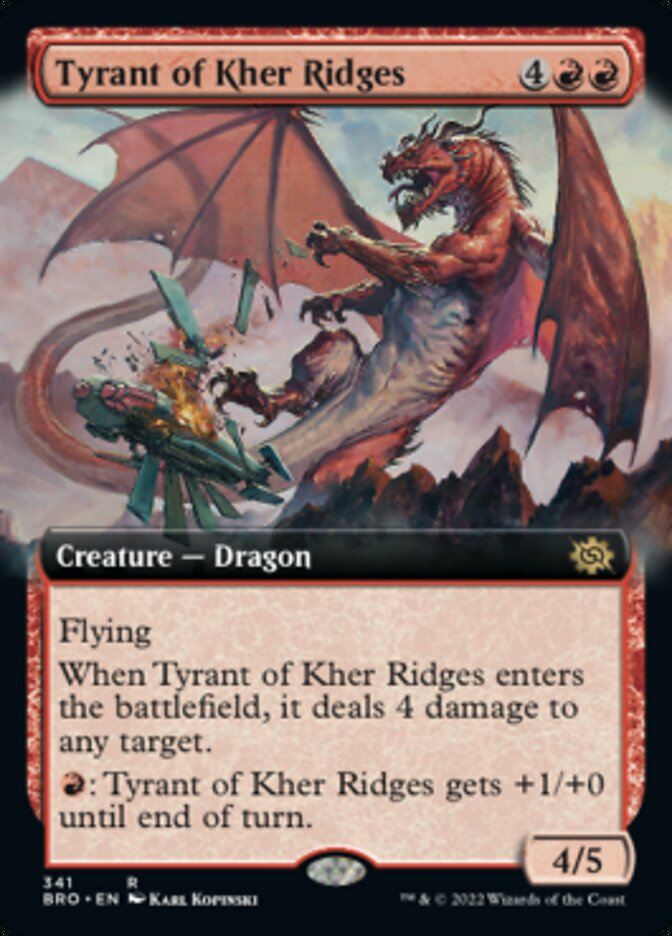 Tyrant of Kher Ridges (Extended Art) [The Brothers' War] | RetroPlay Games