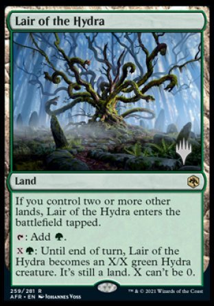 Lair of the Hydra (Promo Pack) [Dungeons & Dragons: Adventures in the Forgotten Realms Promos] | RetroPlay Games