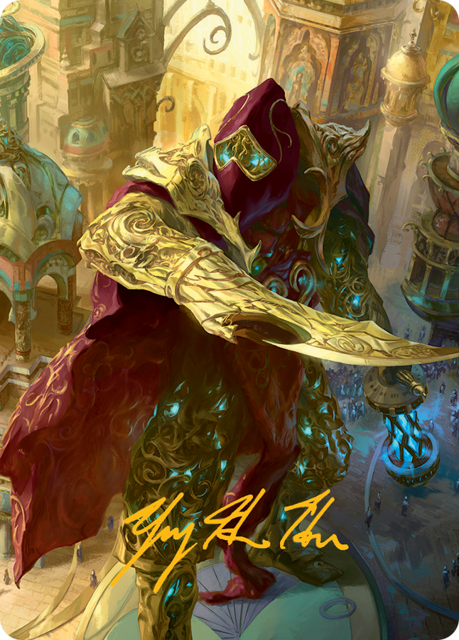 Baral, Chief of Compliance Art Card (Gold-Stamped Signature) [March of the Machine Art Series] | RetroPlay Games