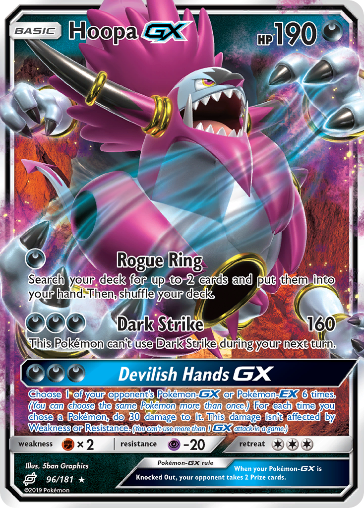 Hoopa GX (96/181) [Sun & Moon: Team Up] | RetroPlay Games