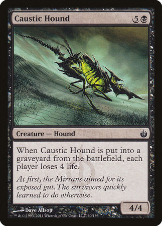 Caustic Hound [Mirrodin Besieged] | RetroPlay Games