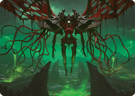 Archfiend of the Dross Art Card [Phyrexia: All Will Be One Art Series] | RetroPlay Games