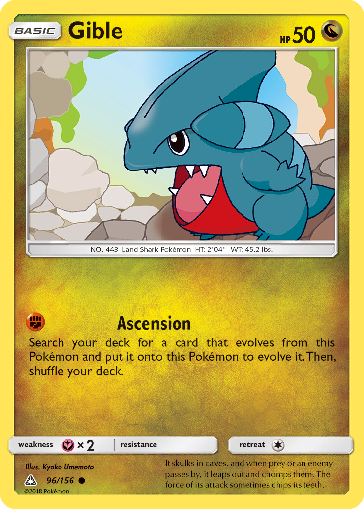 Gible (96/156) [Sun & Moon: Ultra Prism] | RetroPlay Games