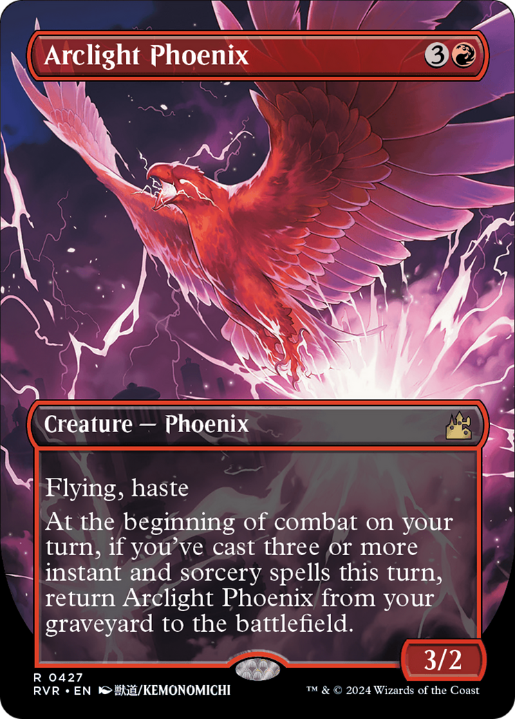 Arclight Phoenix (Anime Borderless) [Ravnica Remastered] | RetroPlay Games