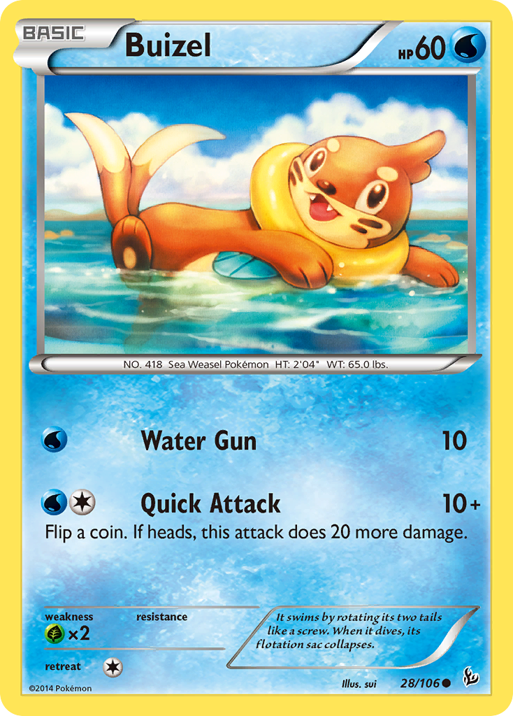 Buizel (28/106) [XY: Flashfire] | RetroPlay Games