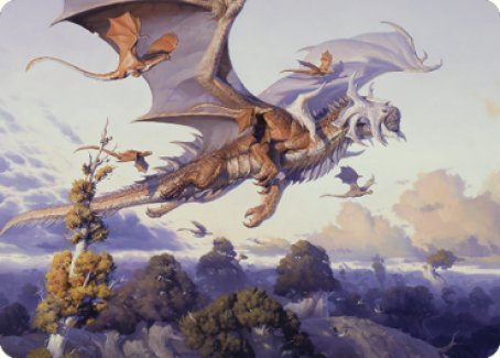 Rith, Liberated Primeval Art Card [Dominaria United Art Series] | RetroPlay Games