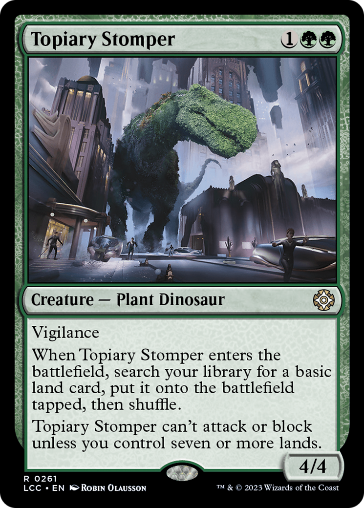 Topiary Stomper [The Lost Caverns of Ixalan Commander] | RetroPlay Games