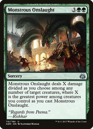 Monstrous Onslaught [Aether Revolt] | RetroPlay Games