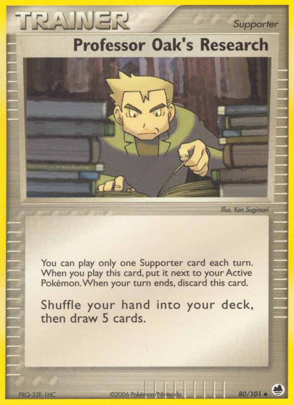 Professor Oak's Research (80/101) [EX: Dragon Frontiers] | RetroPlay Games