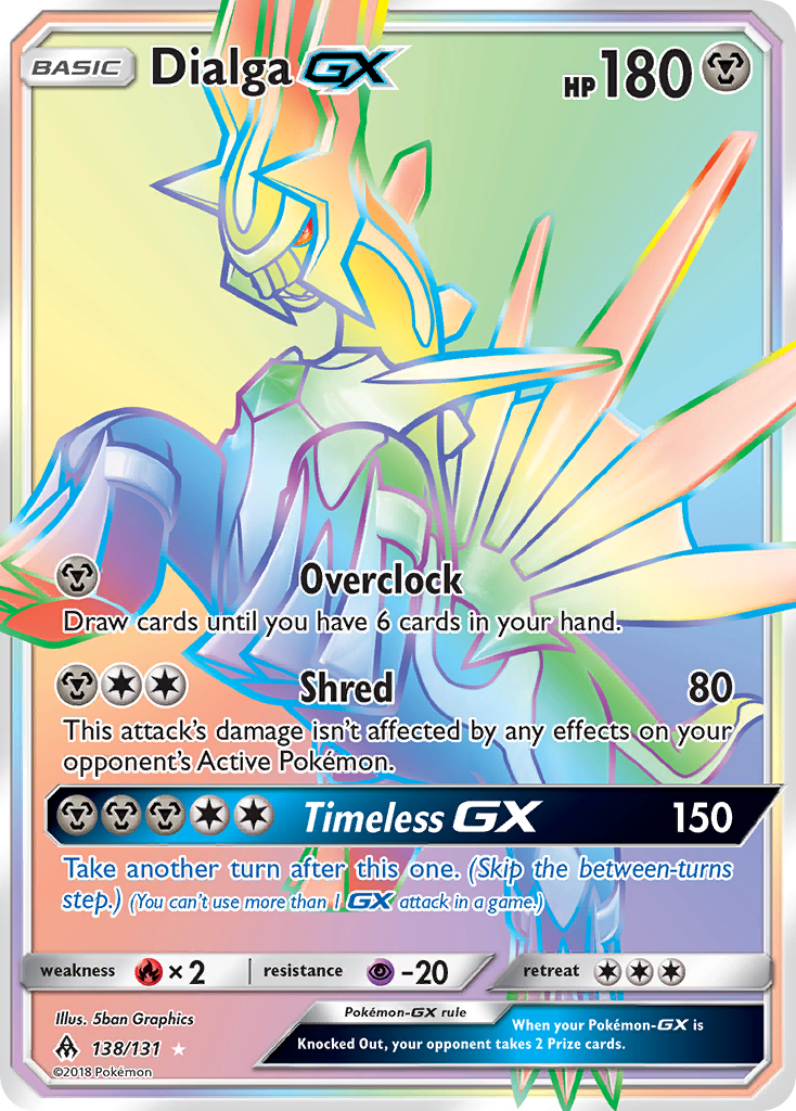 Dialga GX (138/131) [Sun & Moon: Forbidden Light] | RetroPlay Games