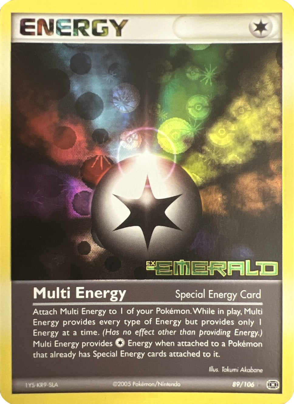 Multi Energy (89/106) (Stamped) [EX: Emerald] | RetroPlay Games