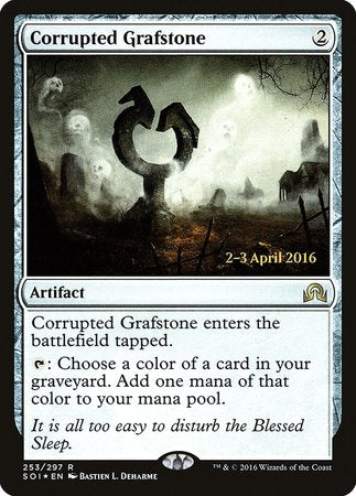 Corrupted Grafstone [Shadows over Innistrad Promos] | RetroPlay Games