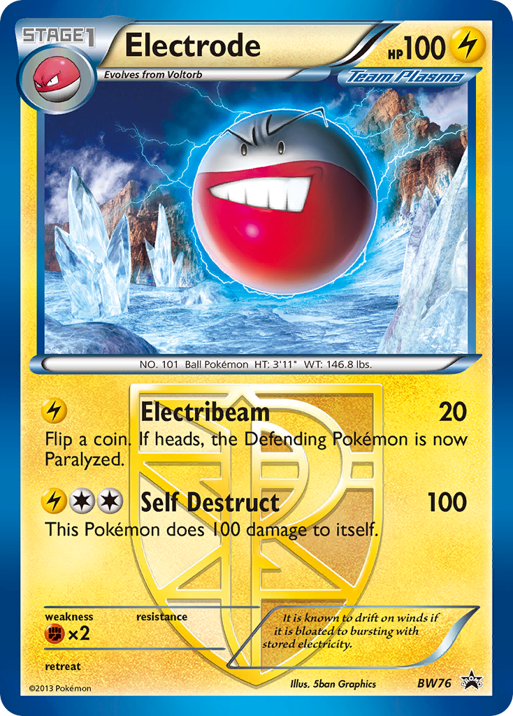 Electrode (BW76) [Black & White: Black Star Promos] | RetroPlay Games