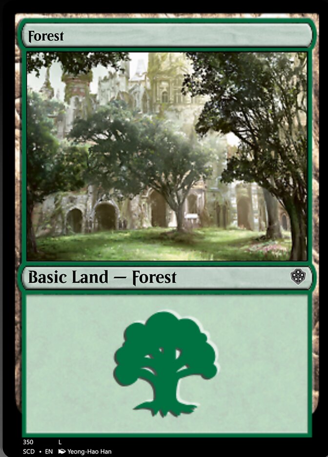 Forest (350) [Starter Commander Decks] | RetroPlay Games