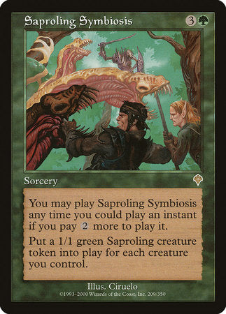 Saproling Symbiosis [Invasion] | RetroPlay Games