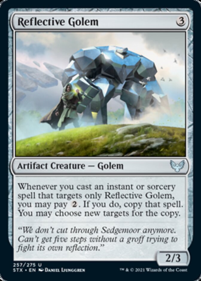 Reflective Golem [Strixhaven: School of Mages] | RetroPlay Games