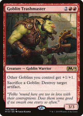 Goblin Trashmaster [Core Set 2019] | RetroPlay Games