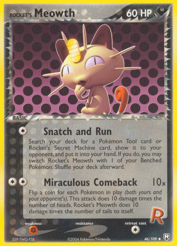 Rocket's Meowth (46/109) [EX: Team Rocket Returns] | RetroPlay Games