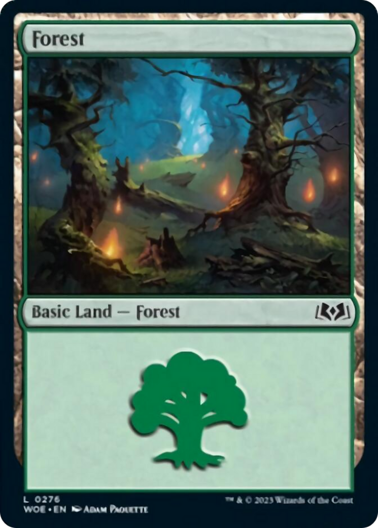 Forest (0276) [Wilds of Eldraine] | RetroPlay Games