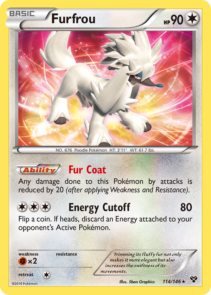 Furfrou (114/146) [XY: Base Set] | RetroPlay Games