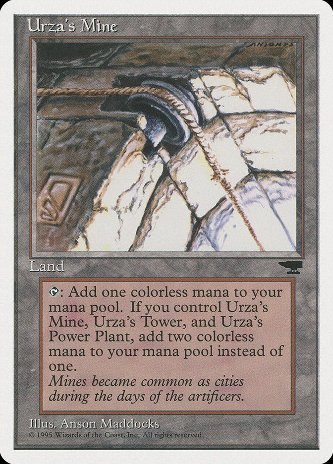 Urza's Mine (Pulley Embedded in Stone) [Chronicles] | RetroPlay Games