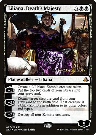 Liliana, Death's Majesty [Amonkhet Promos] | RetroPlay Games