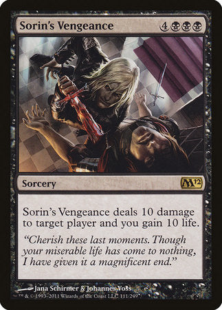 Sorin's Vengeance [Magic 2012] | RetroPlay Games