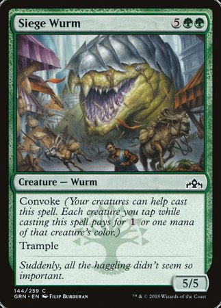 Siege Wurm [Guilds of Ravnica] | RetroPlay Games