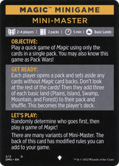 Mini-Master (Magic Minigame) [Commander Legends: Battle for Baldur's Gate Minigame] | RetroPlay Games