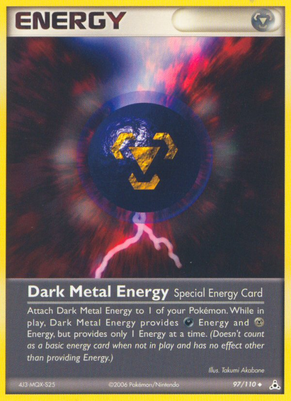 Dark Metal Energy (97/110) [EX: Holon Phantoms] | RetroPlay Games