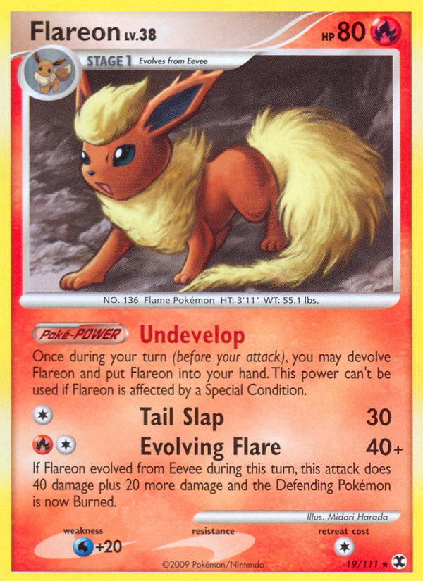 Flareon (19/111) [Platinum: Rising Rivals] | RetroPlay Games