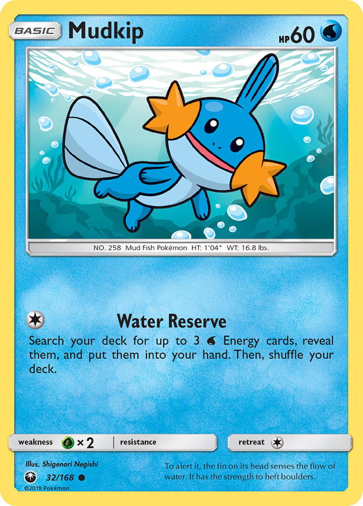 Mudkip (32/168) [Sun & Moon: Celestial Storm] | RetroPlay Games