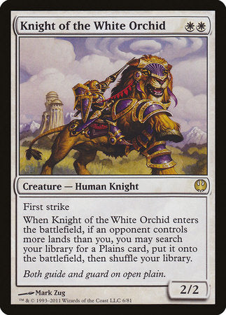 Knight of the White Orchid [Duel Decks: Knights vs. Dragons] | RetroPlay Games